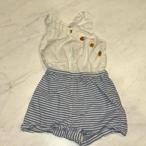 Striped Romper Romper 2T
